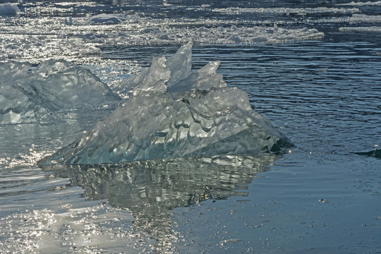 LIght Shining through an Iceberg