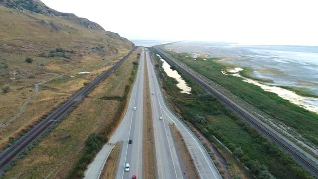 Interstate 80 Utah looking South/west