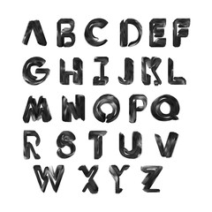 Hand Painted font