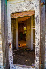 Fototapeta premium Doorway of an abandoned house