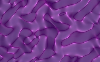 Graphic illustration - liquid pattern purple color. Modern abstract background. Design wallpaper. 3D illustration