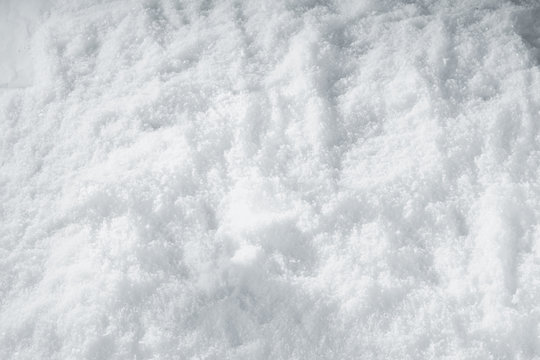 snow on the floor