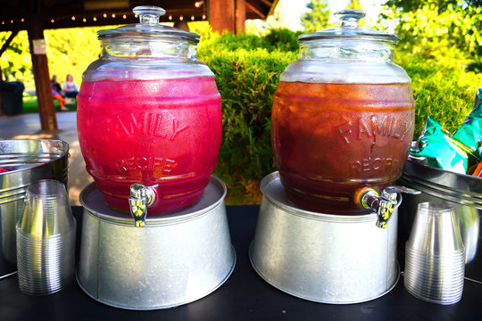 Huckleberry Lemonade Iced Tea