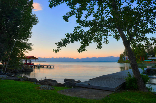 Flathead Lake Sunset