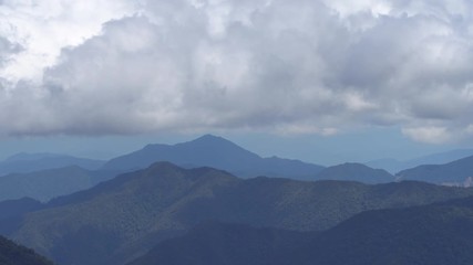 Time-lapse of cumulus clouds forming over the Cordillera del Condor on the border of Ecuador with Peru. This pristine mountain range is a site of exceptional plant and animal biodiversity.