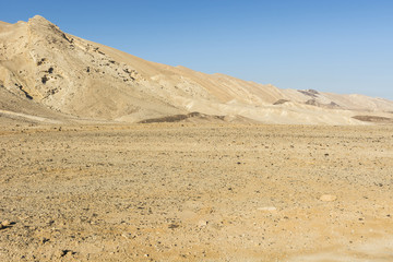 Fototapeta na wymiar Negev Desert in Israel