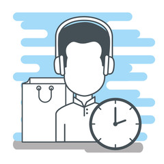 logistic services with support agent
