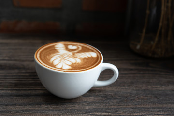 white coffee cup