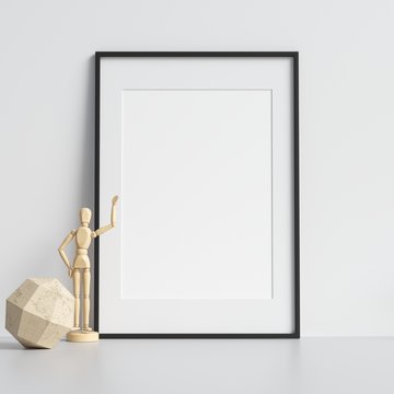 Frame Mockup with Decorations