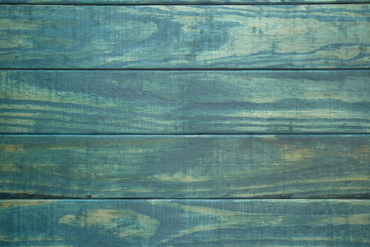 Bright Blue Wood Wooden Background