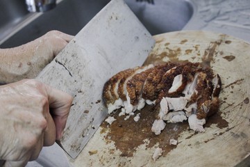 Homemade Roasted Duck.