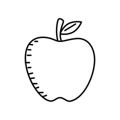 apple fresh fruit icon