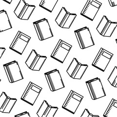 set text books isolated icon