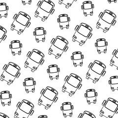 bus vehicles pattern background