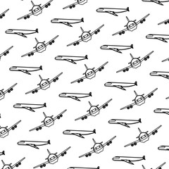 airplanes flying pattern background