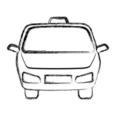 taxi front service icon