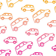 cars vehicles pattern background