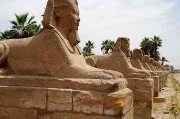 Temple of Karnak in Luxor, Egypt.Luxor is an Egyptian city,the place where there was capital Thebes...