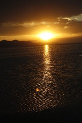 Sunset on the lake