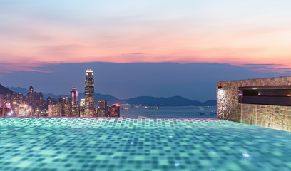 view of the city of barcelona spain