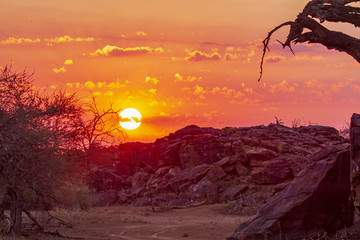african sunset