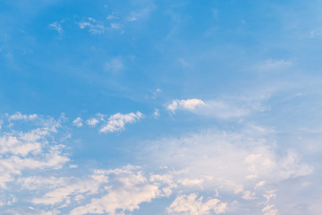 blue sky with cloud