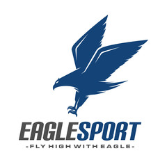 Eagle Sport Logo Design Inspiration Vector