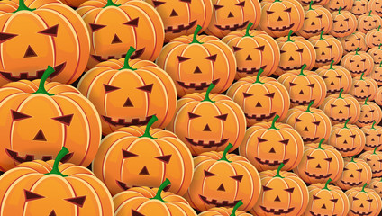 Background with halloween pumpkins.