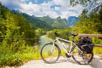 Photo sur Plexiglas Vélo Touring bicycle in Austria
