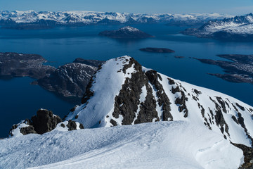 View from top of a mountain