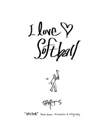 스포츠 포스터 / 손으로 그린 스포츠 그림