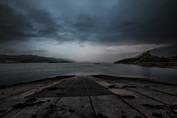 Ferry port of Skye - obrazy, fototapety, plakaty