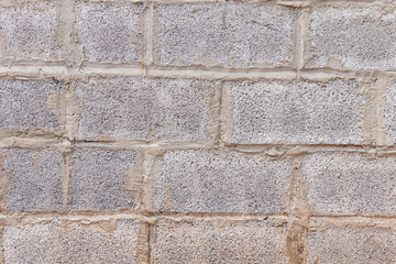 Block brick wall