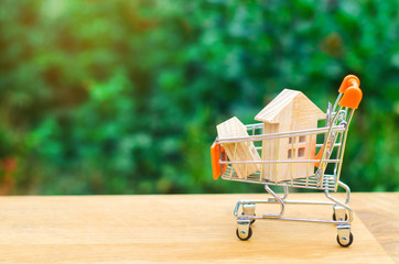 Property investment and house mortgage financial concept. buying, renting and selling apartments....
