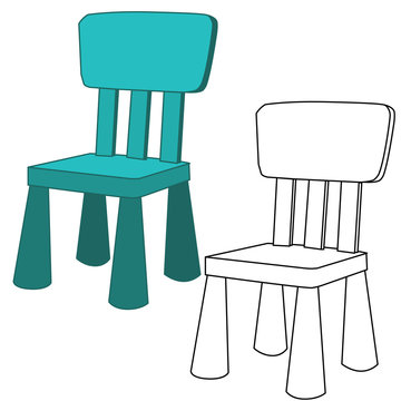 recommend clip art:  chair, chair outline