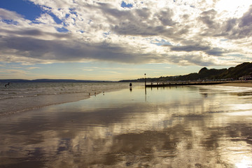 Beach reflections