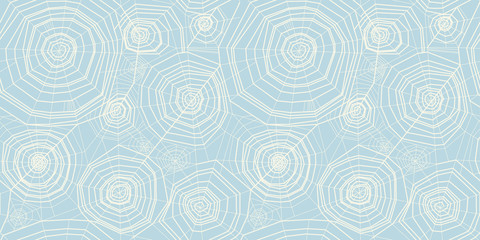 Fototapeta premium Elegant pastel color spider web seamless pattern