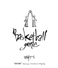스포츠 포스터 / 손으로 그린 스포츠 그림