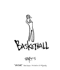 스포츠 포스터 / 손으로 그린 스포츠 그림