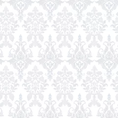 Kissenbezug Seamless vintage wallpaper. Vector background © antalogiya