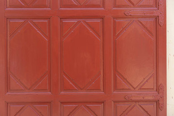 Backgrounds Textures Old Red wood door