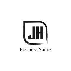Initial Letter JX Logo Template Design