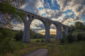 Fototapeta premium Selbacher Viadukt