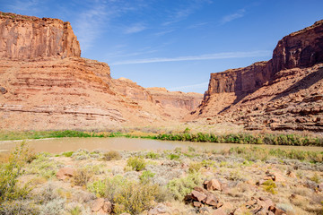 Fototapeta premium Colorado Riverway Recreation Area, Utah, USA