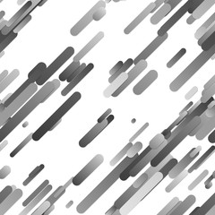 Grey abstract seamless diagonal gradient stripe pattern background - trendy vector illustration
