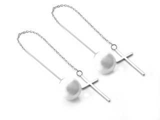 Jewelry, ladies earrings. Stainless steel
