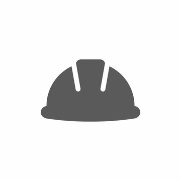 Hard Hat, Helmet Vector Icon
