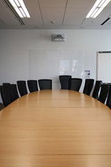 empty conference room