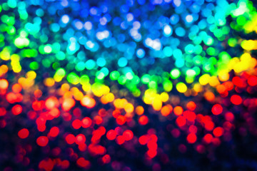 Colorful bokeh background