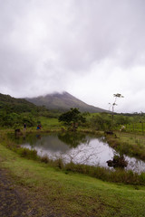 Obraz premium volcano arenal in costa rica